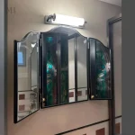 Miroir noir mat pour une touche moderne