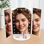 Miroir grossissant à LED pour une application précise