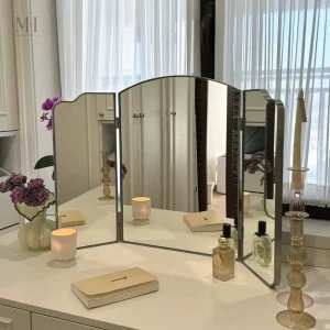 Miroir mural 90x60 cm style Régence