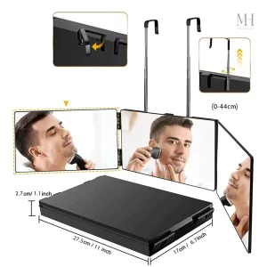 Produit fonctionnel pour un reflet complet en salle de bain