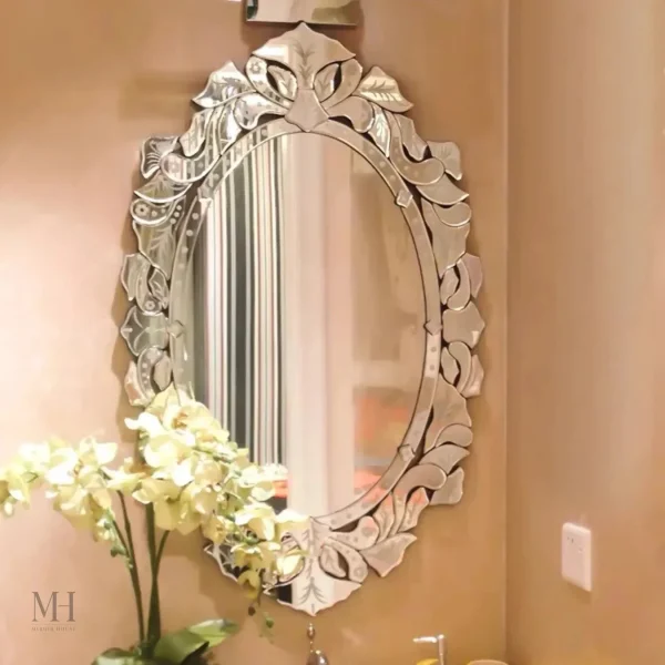 Miroir élégant pour une décoration moderne et raffinée