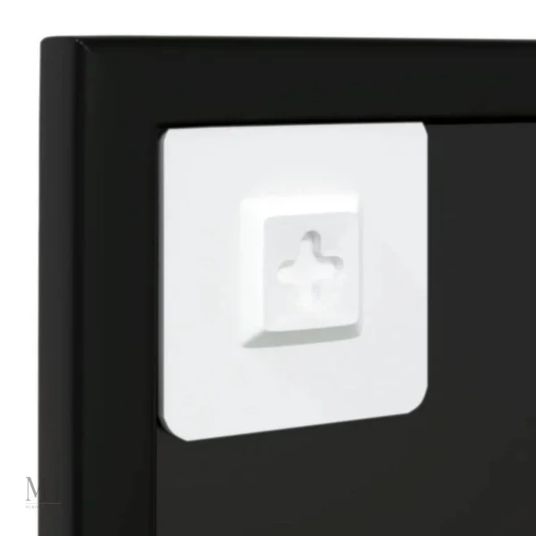 Miroir 80x60 cm design brut
