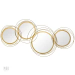 Miroirs en métal doré - Accents brillants pour votre déco