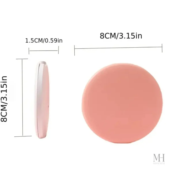 Accessoire de beauté : miroir avec éclairage intégré