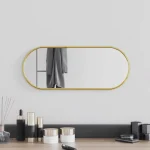 Petit miroir doré pour une décoration élégante