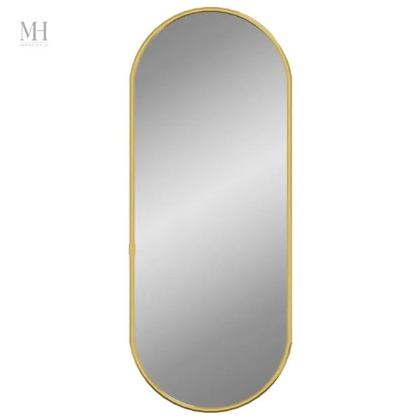 Miroir mural compact apportant luminosité et style