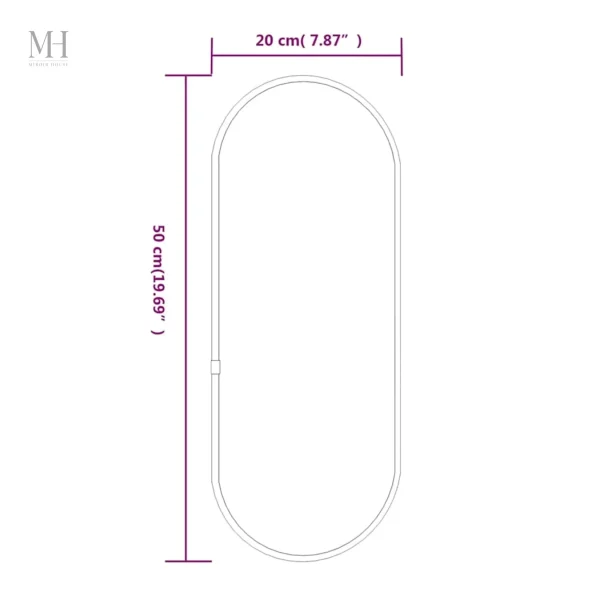 Miroir doré idéal pour tous vos espaces intérieurs