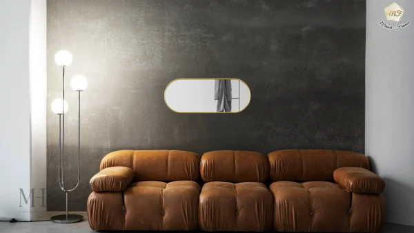 Miroir élégant pour embellir vos murs avec simplicité