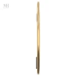 Miroir Rond Compact en Doré – Design Contemporain