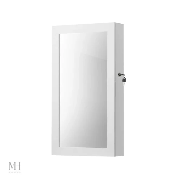 Armoire à bijoux décorative avec miroir intégré