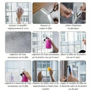 Miroir argenté 50cm, idéal pour personnaliser votre espace