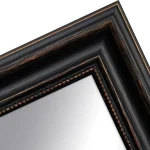 Grand miroir pour salle de bain, design épuré et moderne