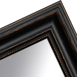 Grand miroir pour salle de bain, design épuré et moderne