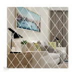 Effet réfléchissant avec stickers miroir pour style unique