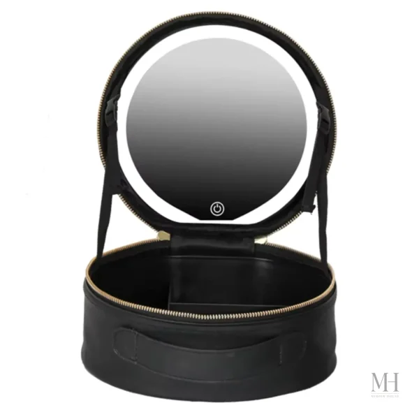 Trousse de beauté pratique avec éclairage LED