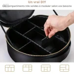 Miroir de maquillage avec éclairage ajustable